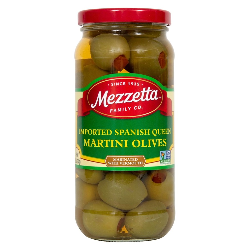 Mezzetta Spanish Queen Olives 10oz – Imported Martini Olives