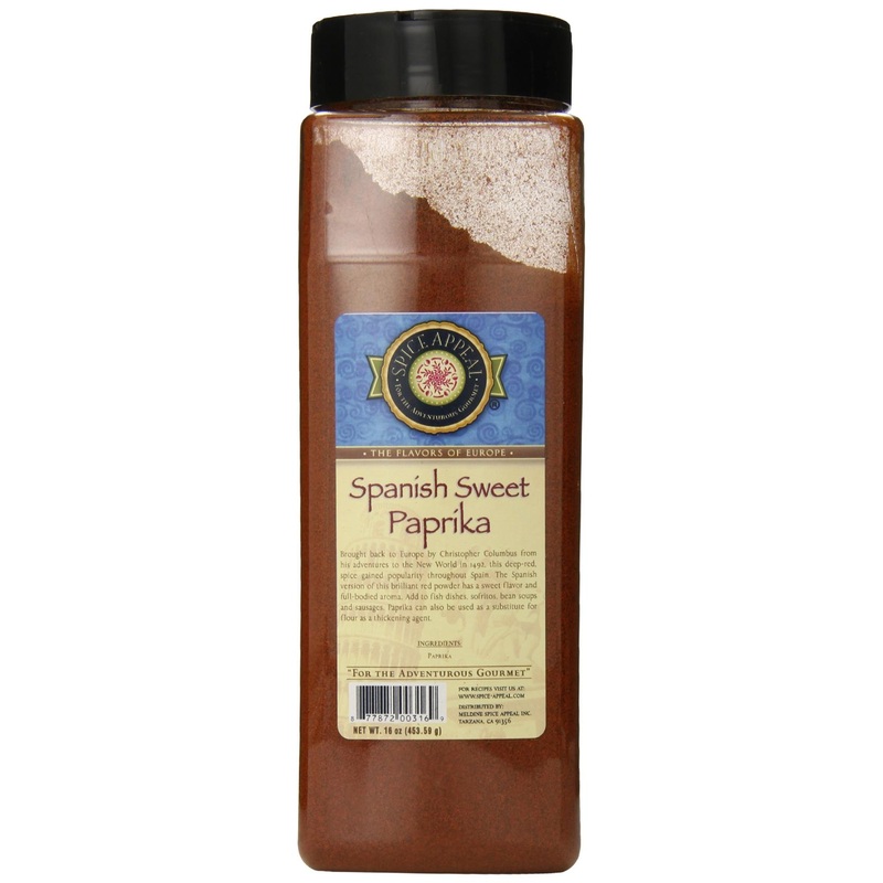 Spice Appeal Spanish Sweet Paprika – 16 oz | Premium Quality Paprika for Recipes