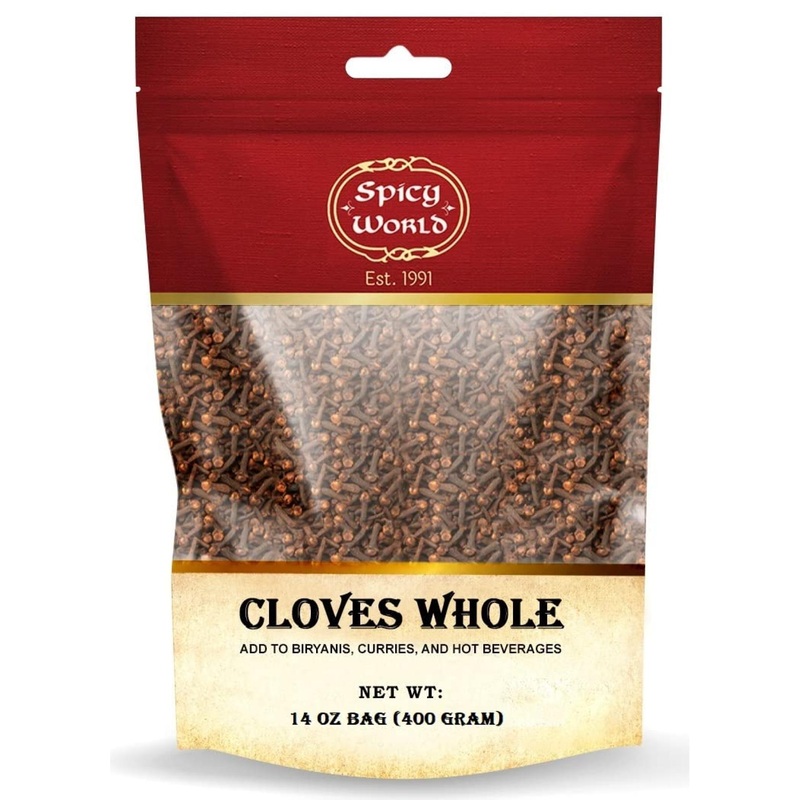 Spicy World Whole Cloves Bulk 14 Oz Bag – Ideal for Cooking, Tea, Pomander Balls & Potpourri – 1 lb Pack